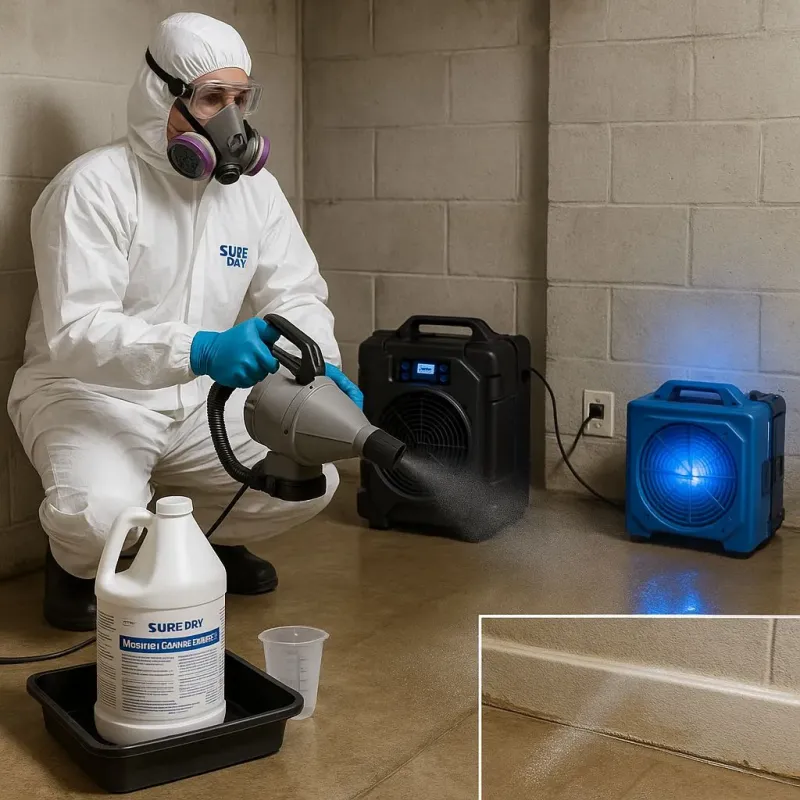 Sanitization and Odor Removal process in Monmouth, ME