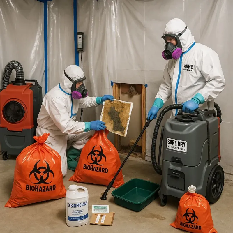 Contaminated Water Handling Protocols process in Monmouth, ME