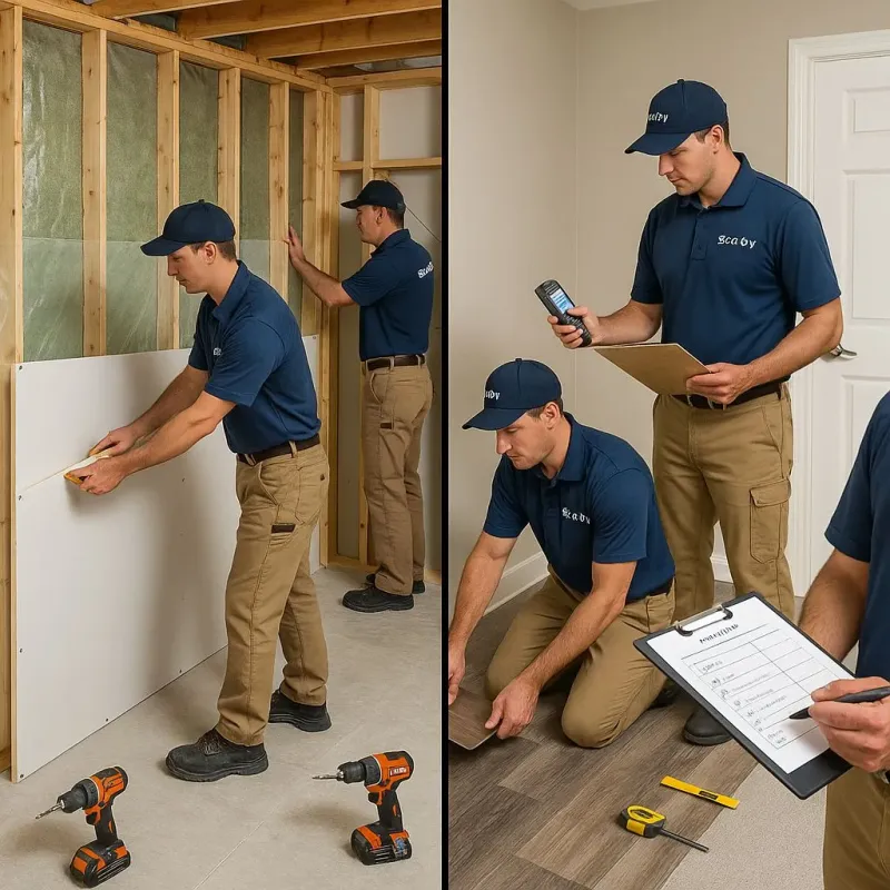 Repairs and Reconstruction process in Monmouth, ME